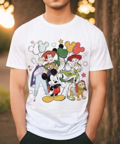 Disney Mickey And Toy Story Characters shirt