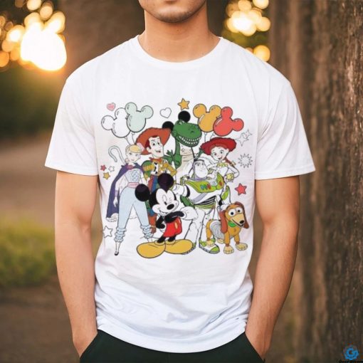 Disney Mickey And Toy Story Characters shirt