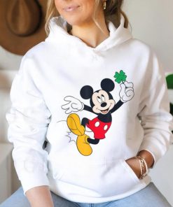 Disney Mickey Mouse Heel Click Shamrock St Patrick’s Day T Shirt