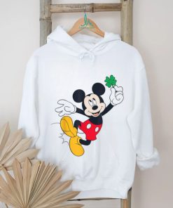Disney Mickey Mouse Heel Click Shamrock St Patrick’s Day T Shirt