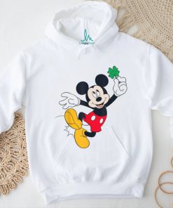 Disney Mickey Mouse Heel Click Shamrock St Patrick’s Day T Shirt