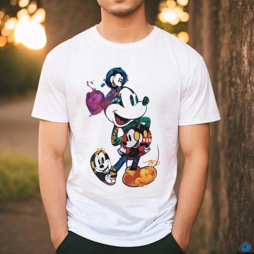 Disney Mickey Mouse Tie Dye Portrait shirt