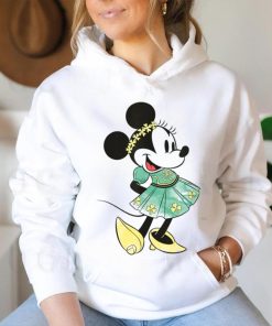 Disney Minnie Mouse Shamrock Dress St Patrick’s Day T Shirt