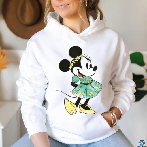 Disney Minnie Mouse Shamrock Dress St Patrick’s Day T Shirt