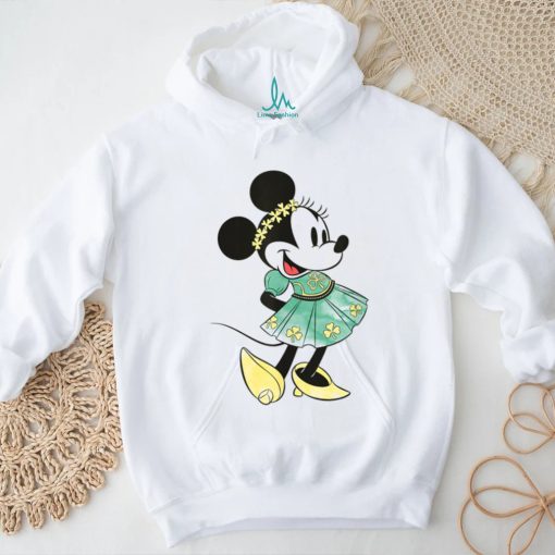 Disney Minnie Mouse Shamrock Dress St Patrick’s Day T Shirt