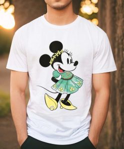 Disney Minnie Mouse Shamrock Dress St Patrick’s Day T Shirt