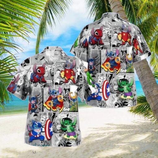 Disney Stitch Hawaiian Shirt Unique Gift