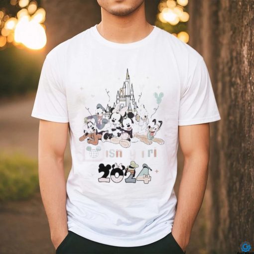 Disney Trip 2024 Mickey Friends Castle shirt