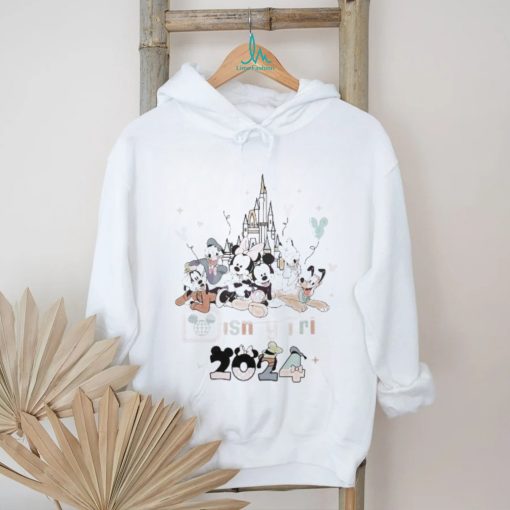 Disney Trip 2024 Mickey Friends Castle shirt