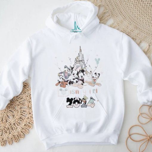 Disney Trip 2024 Mickey Friends Castle shirt