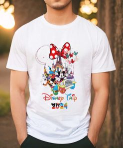 Disney Trip 2024 Mickey and Friends Castle shirt
