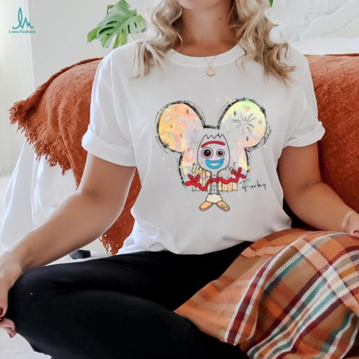 Disney castle forky toy story shirt