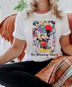 Disney mickey the birthday tour friends 2024 shirt