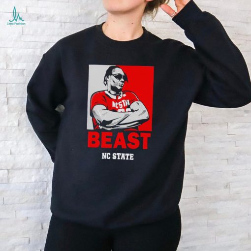 Dj Burns Beast Shades NC State Wolfpack T shirt