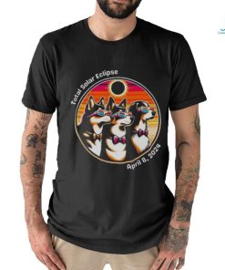 Dog Eclipse Path of Totality April 8th 2024 Total Solar Eclipse Shirt