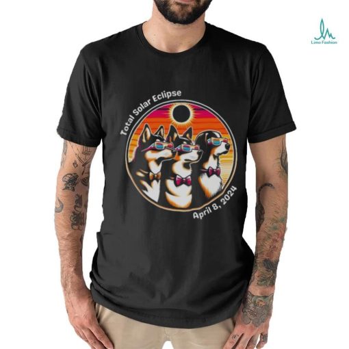 Dog Eclipse Path of Totality April 8th 2024 Total Solar Eclipse Shirt