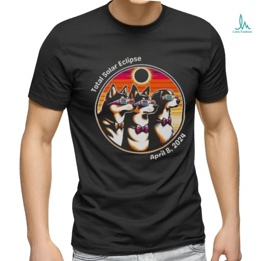 Dog Eclipse Path of Totality April 8th 2024 Total Solar Eclipse Shirt