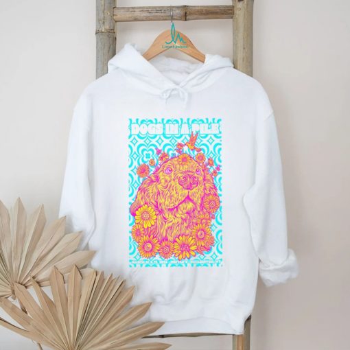 Dogs in a pile nectar’s burlington vt march 16 and 17 2024 poster shirt