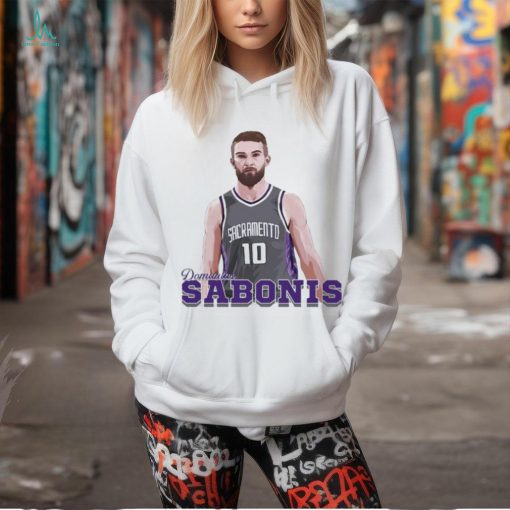 Domantas Sabonis Sacramento Kings Basketball cartoon shirt