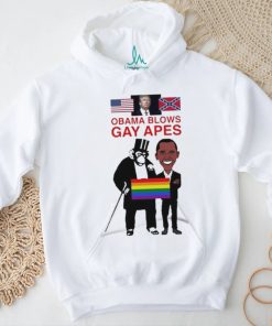 Donald Trump Obama Blows Gay Apes LGBTQ shirt