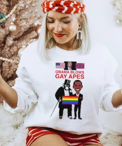 Donald Trump Obama Blows Gay Apes Shirt