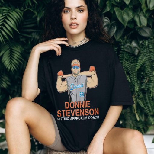 Donnie Stevenson hitting approach coach baseball T shirt