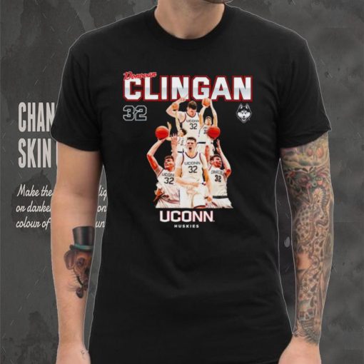 Donovan Clingan 32 UConn Huskies NCAA Men’s Basketball Post Season shirt