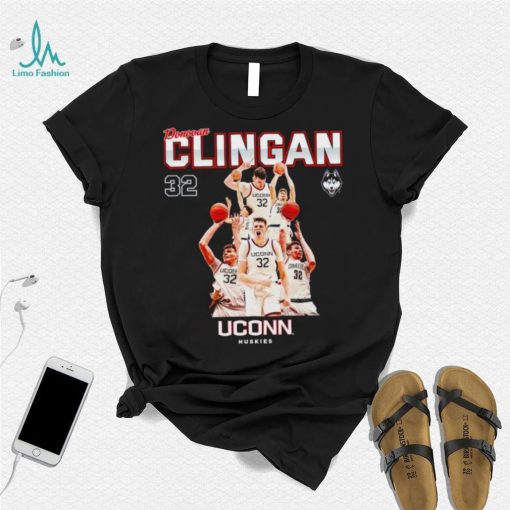 Donovan Clingan 32 UConn Huskies NCAA Men’s Basketball Post Season shirt