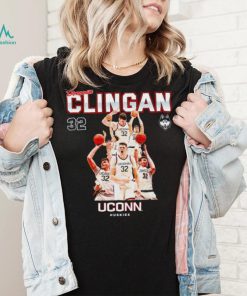 Donovan Clingan 32 UConn Huskies NCAA Men’s Basketball Post Season shirt