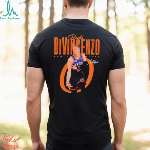 Donte Divincenzo New York Knicks men’s basketball signature shirt