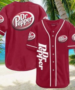 Dr Pepper Jersey Baseball Shirt Style Gift Shirt