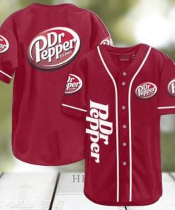 Dr Pepper Jersey Baseball Shirt Style Gift Shirt