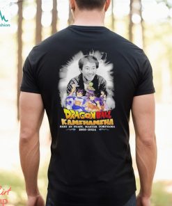 Dragon Ball Kamehameha Rest In Peace Master Toriyama 1955 2024 Shirt