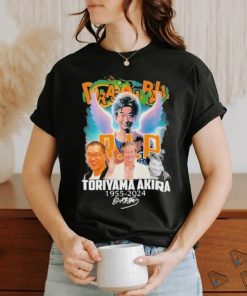 Dragon Ball R.I.P Toriyama Akira 1955 2024 signature shirt