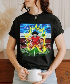 Dragon Ball Supper Power Mohamed Salah Of Liverpool Football Club With For The Inspiration RIP Akira Toriyama Unisex T Shirt, hoodie, sweater, long sleeve and tank top Dragon Ball Supper Power Mohamed Salah Of Liverpool Football Club With For The Inspiration RIP Akira Toriyama Unisex T Shirt