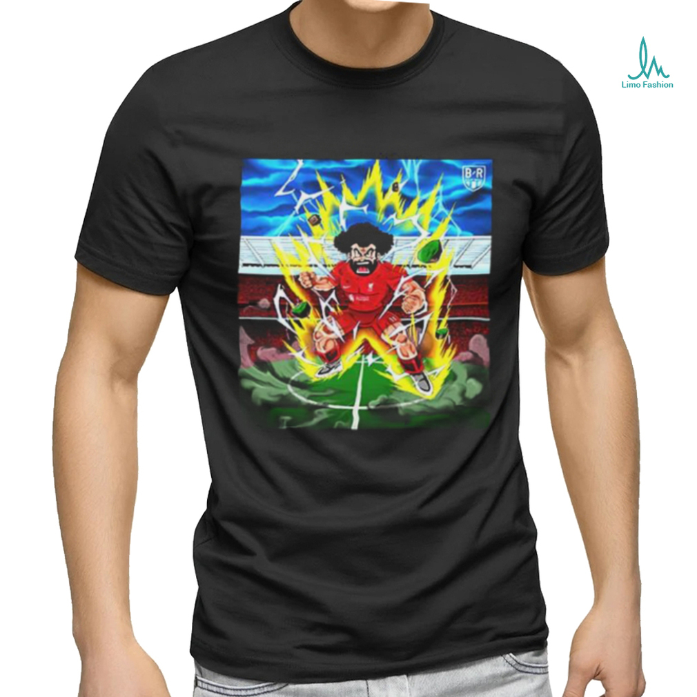Dragon Ball Supper Power Mohamed Salah Of Liverpool Football Club With For The Inspiration RIP Akira Toriyama Unisex T Shirt Dragon Ball Supper Power Mohamed Salah Of Liverpool Football Club With For The Inspiration RIP Akira Toriyama Unisex T Shirt