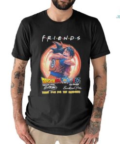 Dragon Ball Toriyama Akira One Piece Oda Eiichiro Friend Thank You T Shirt