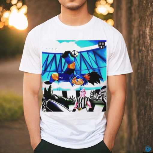 Dragon Ball Volley Goal Of Cristiano Ronaldo In Real Madrid Vs Juventus With For The Inspiration RIP Akira Toriyama Unisex T Shirt