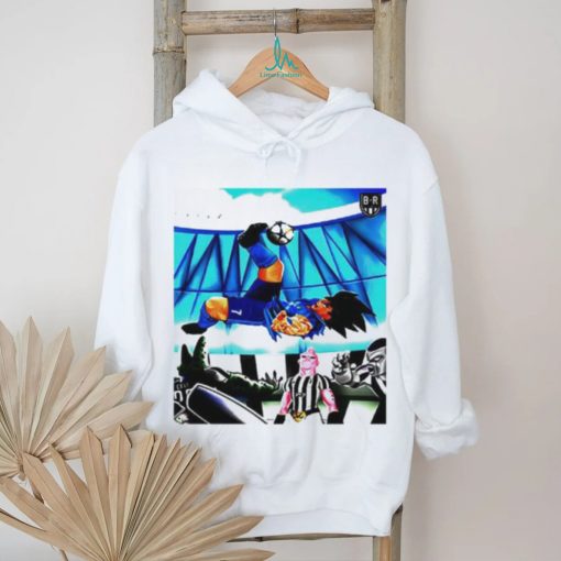 Dragon Ball Volley Goal Of Cristiano Ronaldo In Real Madrid Vs Juventus With For The Inspiration RIP Akira Toriyama Unisex T Shirt