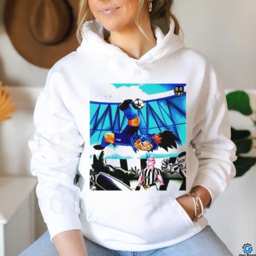 Dragon Ball Volley Goal Of Cristiano Ronaldo In Real Madrid Vs Juventus With For The Inspiration RIP Akira Toriyama Unisex T Shirt