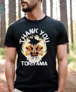 Dragon Ball Z Akira Toriyama Thank You Shirt