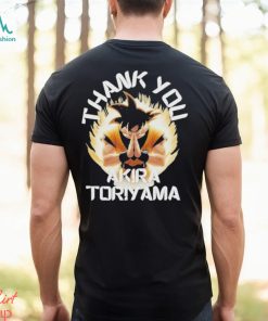 Dragon Ball Z Akira Toriyama Thank You Shirt