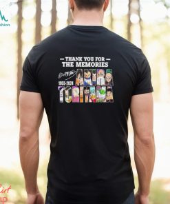Dragon Ball Z Thank You For The Memories Akira Toriyama 1955 2024 Signature Shirt