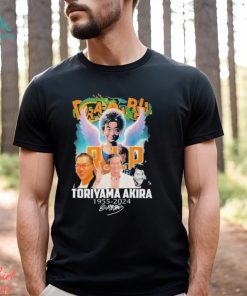 Dragonball Z Rip Toriyama Akira 1955 2024 Signature Shirt