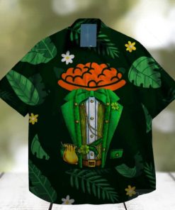 Drink Beer Lucky LePrechaun St. Patrick day Hawaiian Shirt handmade