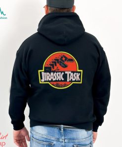 Drjclau Wearing Jirassic Task Shirt