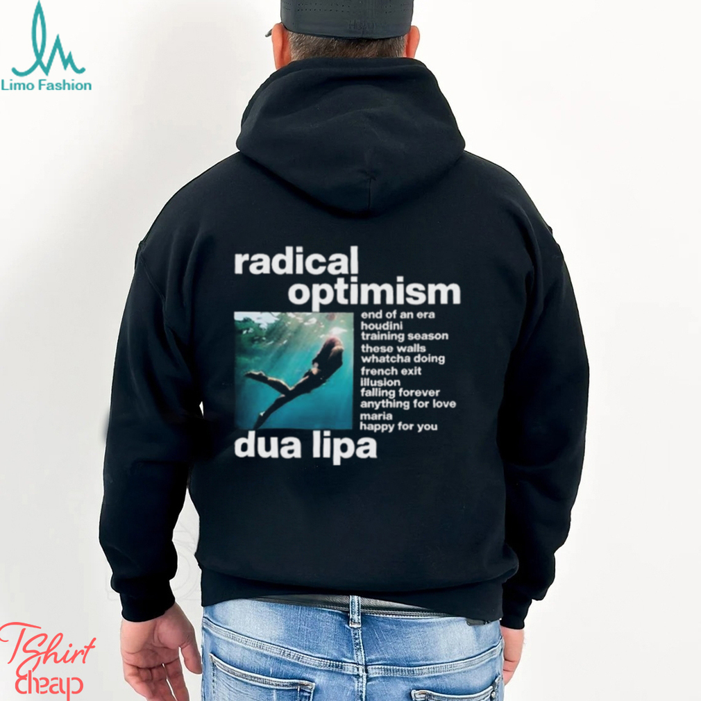 Dua Lipa Radical Optimism Breast Logo T shirt - Limotees