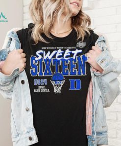 Duke Blue Devils 2024 NCAA Women’s Basketball Tournament March Madness Sweet 16 Fast Break shirt