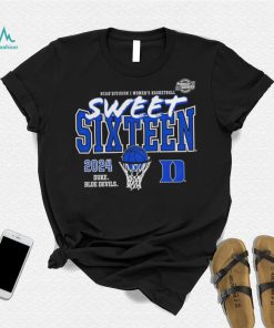 Duke Blue Devils 2024 NCAA Women’s Basketball Tournament March Madness Sweet 16 Fast Break shirt