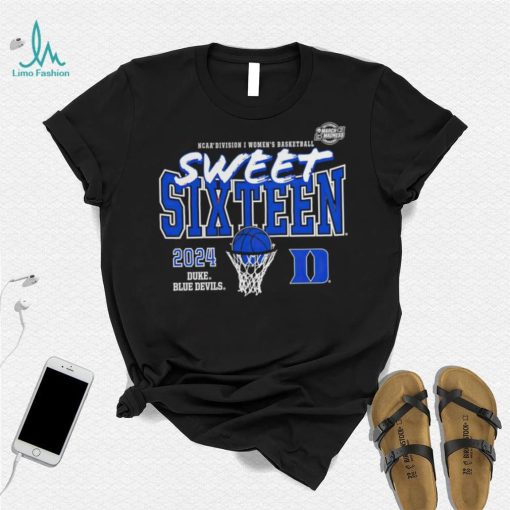 Duke Blue Devils 2024 NCAA Women’s Basketball Tournament March Madness Sweet 16 Fast Break shirt